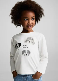 Dzieci MANGO Koszulki*Koszulka z ruchomym nadrukiem