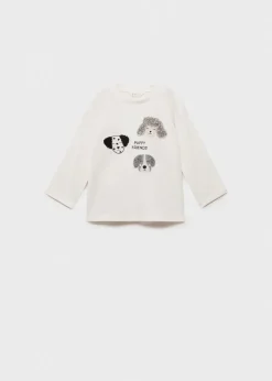 Dzieci MANGO Koszulki*Koszulka z ruchomym nadrukiem