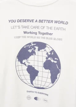 MANGO Koszulki*Koszulka ze wzorem i krótkimi rękawami