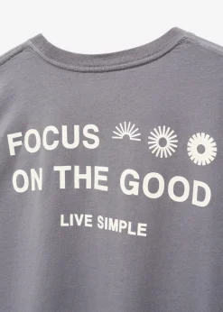 MANGO Koszulki*Koszulka ze wzorem i krótkimi rękawami