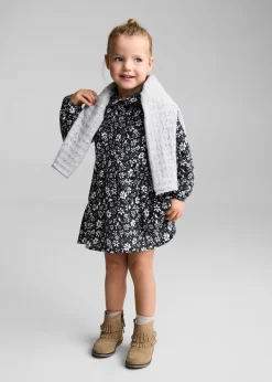 Dzieci MANGO Sukienki I Kombinezony*Koszulowa sukienka w kwiaty