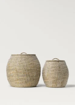 MANGO Przedmioty Do Dekoracji Salonu|Kosze Do Sypialni*Koszyk elena