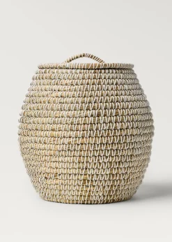 MANGO Przedmioty Do Dekoracji Salonu|Kosze Do Sypialni*Koszyk elena