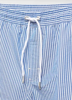 MANGO Więcej Akcesoriów*Kąpielówki z kory w paski z troczkami