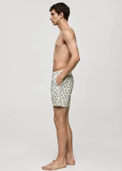MANGO Więcej Akcesoriów*Kąpielówki z nadrukiem w kraby