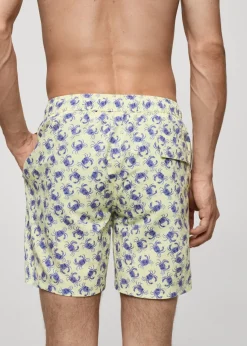 MANGO Więcej Akcesoriów*Kąpielówki z nadrukiem w kraby