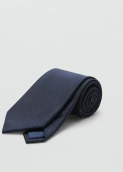 MANGO Krawaty, Muszki I Chusteczki Do Nosa*Krawat o strukturze przeciwzmarszczkowej