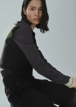 MANGO Kamizelki*Krótka kamizelka z guzikami