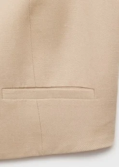 MANGO Kamizelki*Krótka kamizelka z lyocellu