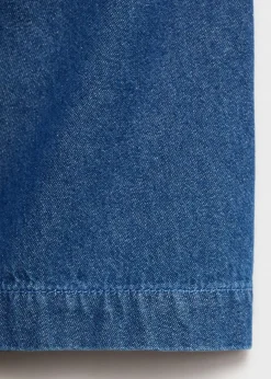 MANGO Koszule I Bluzki*Krótka koszula dżinsowa