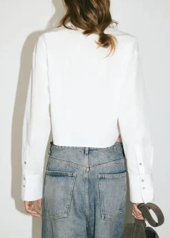 MANGO Koszule I Bluzki*Krótka koszula z kieszenią