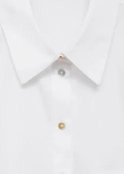 MANGO Koszule I Bluzki*Krótka koszula z kieszenią