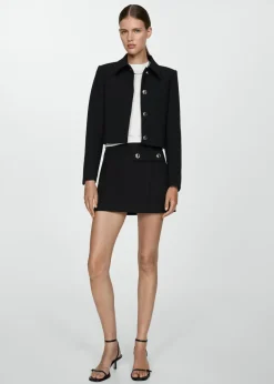 MANGO Kurtki*Krótka kurtka na guziki