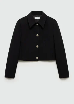 MANGO Kurtki*Krótka kurtka na guziki