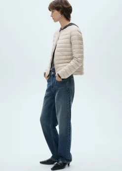 MANGO Płaszcze*Krótka kurtka puchowa z kieszeniami