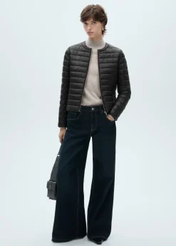 MANGO Płaszcze*Krótka kurtka puchowa z kieszeniami