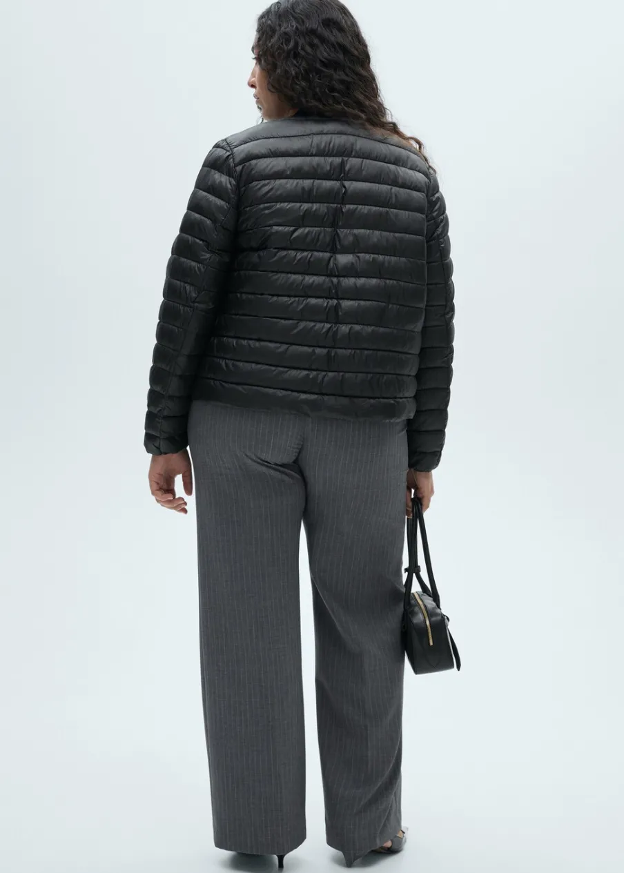 MANGO Płaszcze*Krótka kurtka puchowa z kieszeniami