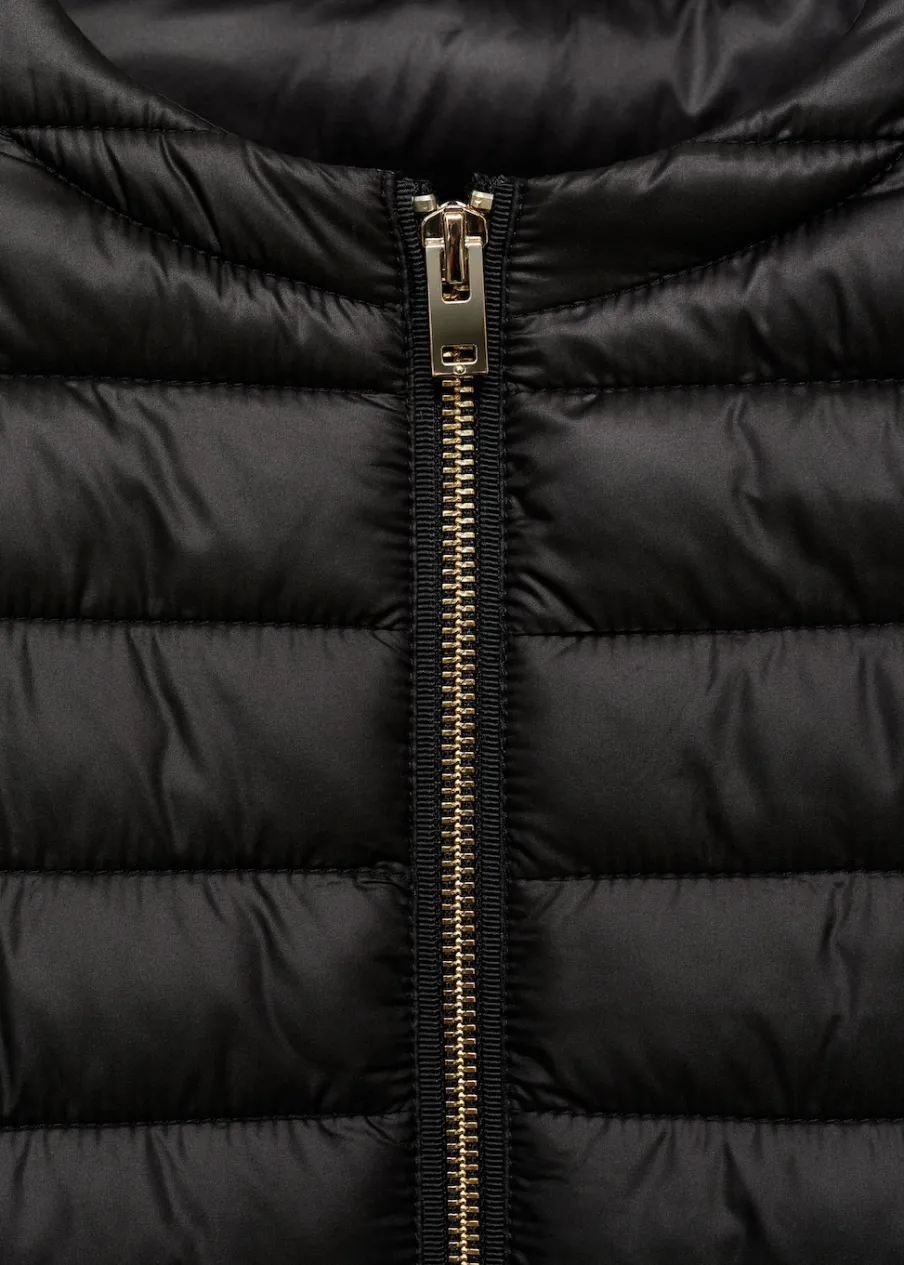 MANGO Płaszcze*Krótka kurtka puchowa z kieszeniami