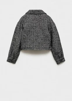 Dzieci MANGO Płaszcze I Kurtki*Krótka kurtka w jodełkę