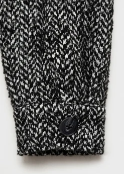 Dzieci MANGO Płaszcze I Kurtki*Krótka kurtka w jodełkę