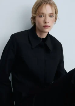 MANGO Kurtki*Krótka kurtka z kieszeniami