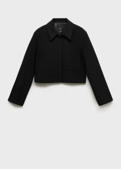 MANGO Kurtki*Krótka kurtka z kieszeniami