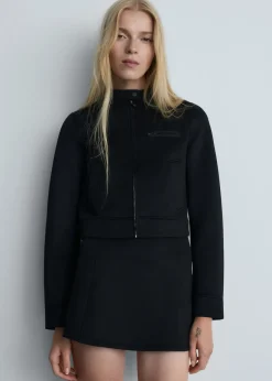 MANGO Kurtki*Krótka kurtka z kieszeniami