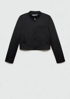 MANGO Kurtki*Krótka kurtka z kieszeniami