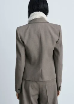 MANGO Marynarki*Krótka marynarka garniturowa