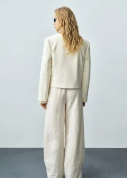 MANGO Marynarki*Krótka marynarka strukturalna