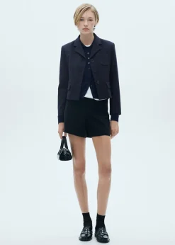 MANGO Kurtki|Marynarki*Krótka marynarka z guzikami