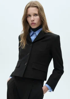 MANGO Marynarki*Krótka marynarka z guzikami