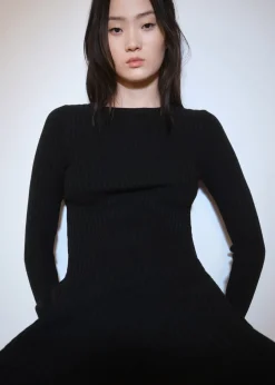 MANGO Sukienki I Kombinezony|Swetry I Kardigany*Krótka prążkowana sukienka