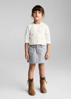 Dzieci MANGO Szorty I Spódnice*Krótka spódnica z denimu