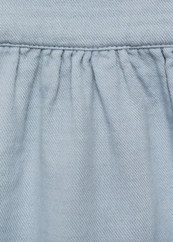 Dzieci MANGO Sukienki I Kombinezony|Szorty I Spódnice*Krótka sukienka bawełniana na szelkach