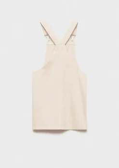 Dzieci MANGO Sukienki I Kombinezony*Krótka sukienka dżinsowa na szelkach