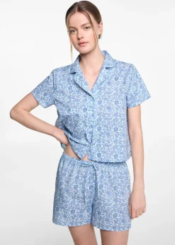 MANGO Piżamy*Krótka wzorzysta piżama