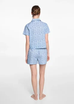 MANGO Piżamy*Krótka wzorzysta piżama