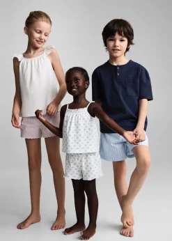 Dzieci MANGO Piżamy*Krótka wzorzysta piżama