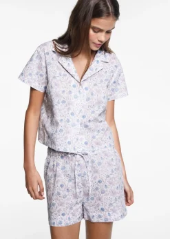 MANGO Piżamy*Krótka wzorzysta piżama