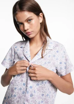 MANGO Piżamy*Krótka wzorzysta piżama