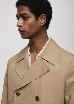 MANGO Kurtki I Koszule Wierzchnie|Płaszcze*Krótki bawełniany trencz