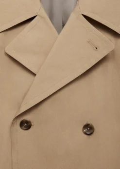 MANGO Kurtki I Koszule Wierzchnie|Płaszcze*Krótki bawełniany trencz