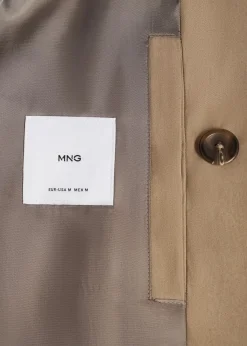 MANGO Kurtki I Koszule Wierzchnie|Płaszcze*Krótki bawełniany trencz