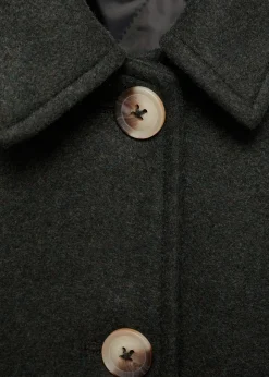 Dzieci MANGO Płaszcze I Kurtki*Krótki płaszcz flauszowy