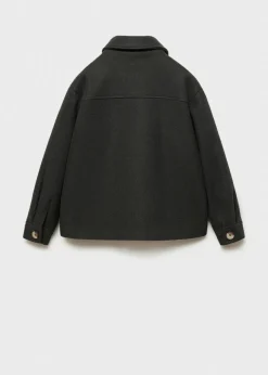 Dzieci MANGO Płaszcze I Kurtki*Krótki płaszcz flauszowy