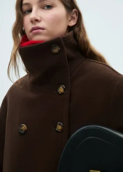 MANGO Płaszcze*Krótki płaszcz z wełny dziewiczej