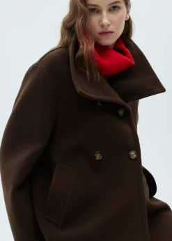 MANGO Płaszcze*Krótki płaszcz z wełny dziewiczej