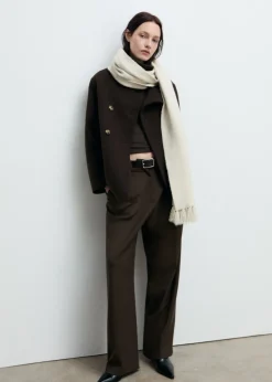 MANGO Płaszcze*Krótki płaszcz z wełny dziewiczej