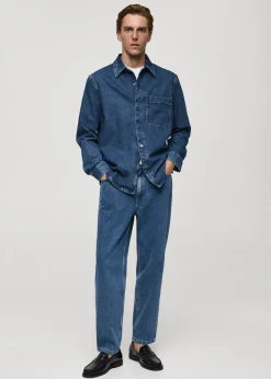 MANGO Dżinsy*Krótkie jeansy relaxed fit